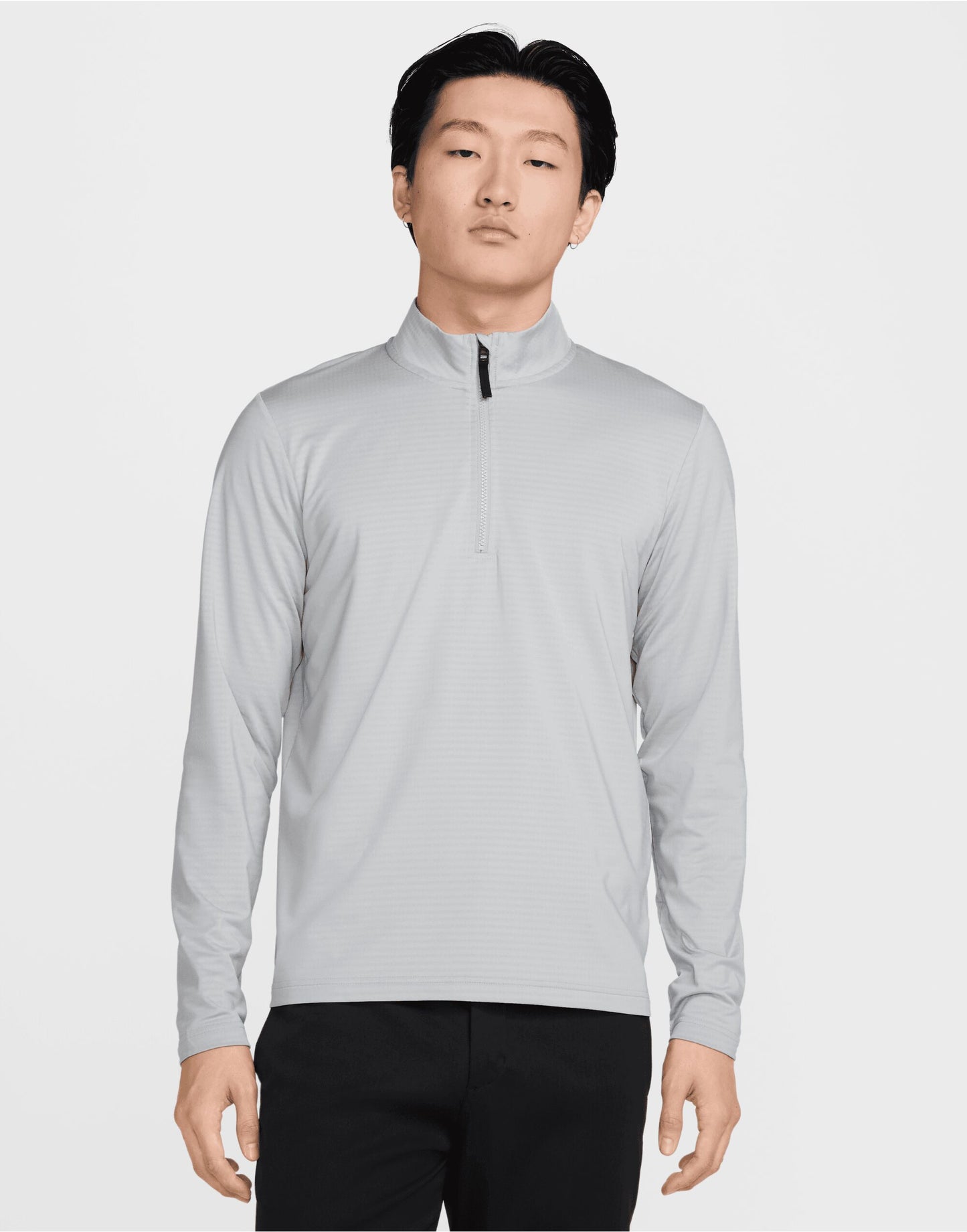 Dri-Fit 1/2 Zip Top - Wolf Grey/Black