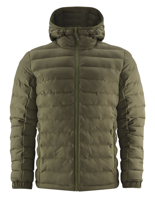 Woodlake Heights Padded Jacket - Moss Green