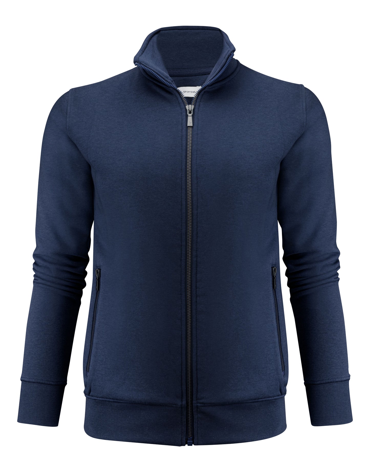 Ladies Melville Heights Full Zip Sweater - Navy