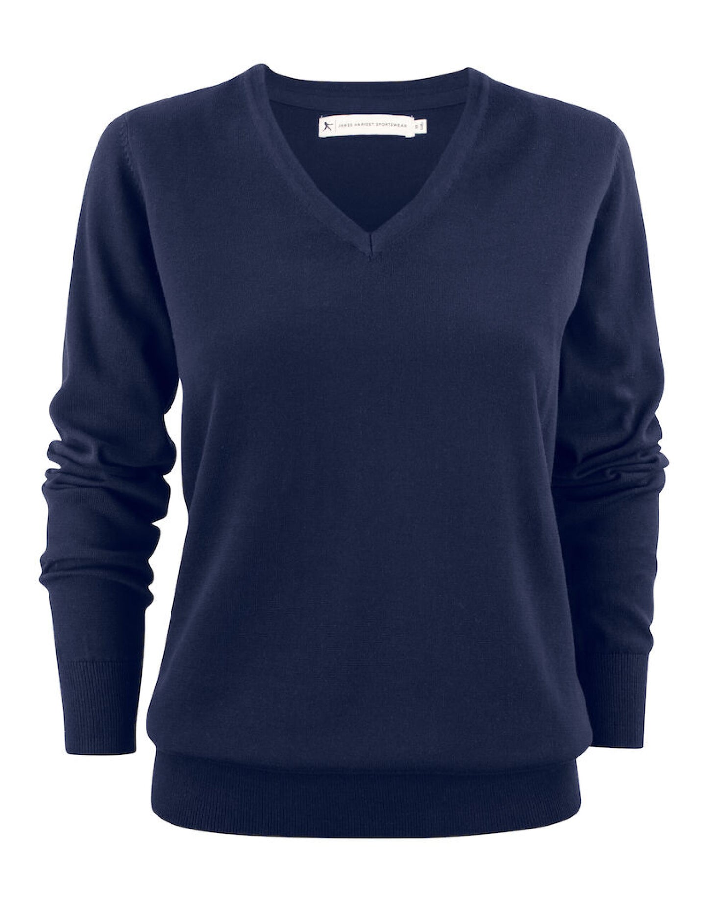 Ashland V-Neck Ladies Knit - Navy