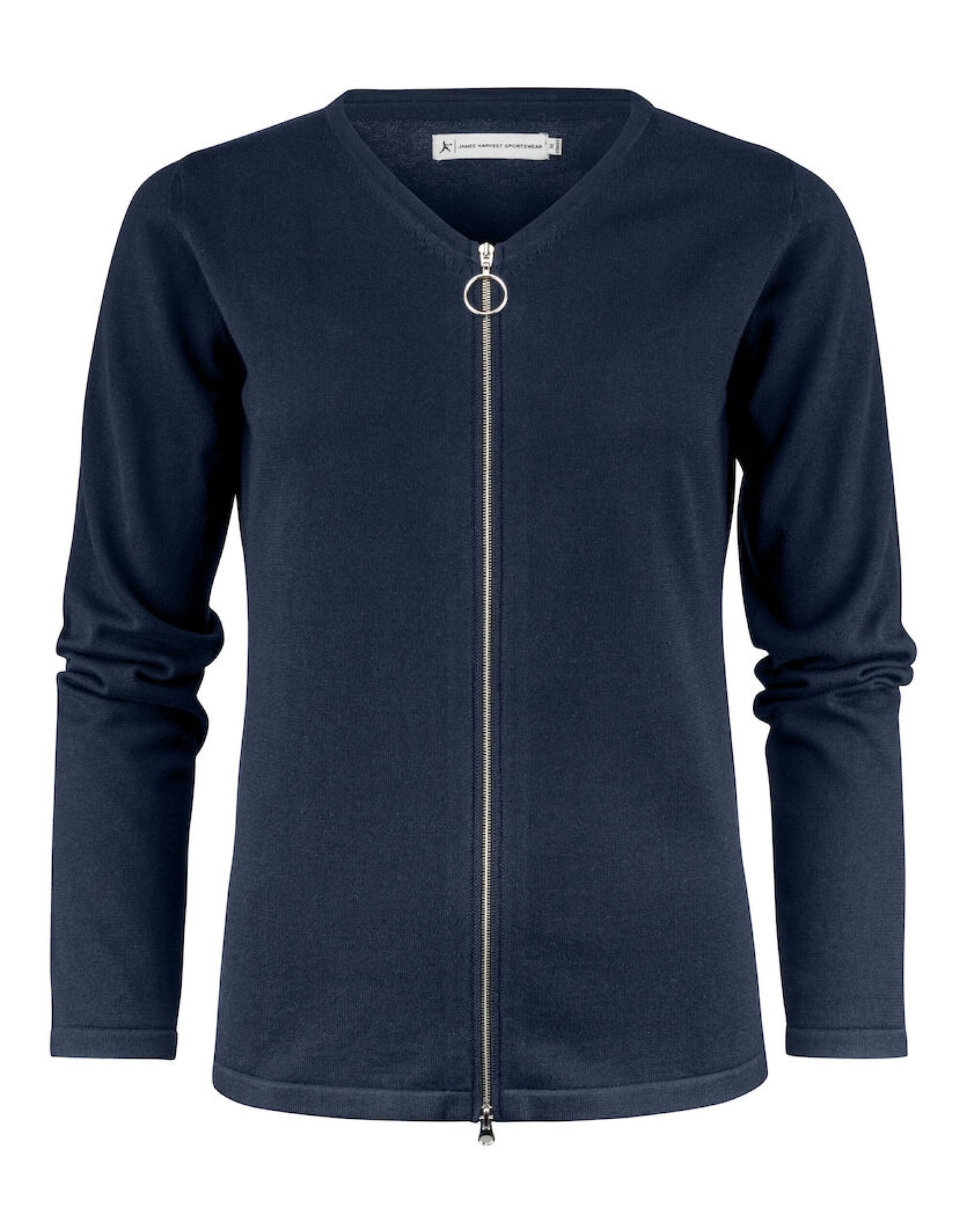 Ladies Knitted Cardigan - Navy