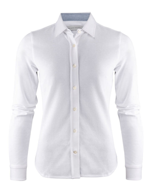 Burlingham Ladies Shirt - White