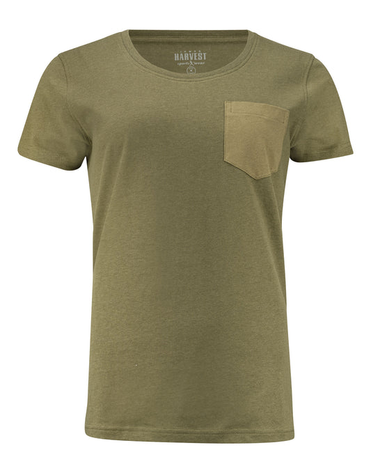 Ladies Walcott T-Shirt - Moss Green