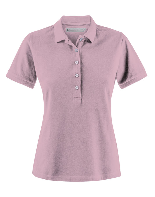 Ladies Sunset Pique Polo - Light Pink