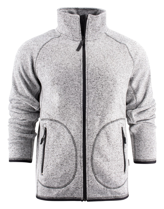 Rich Hill Fleece Jacket - Grey Melange