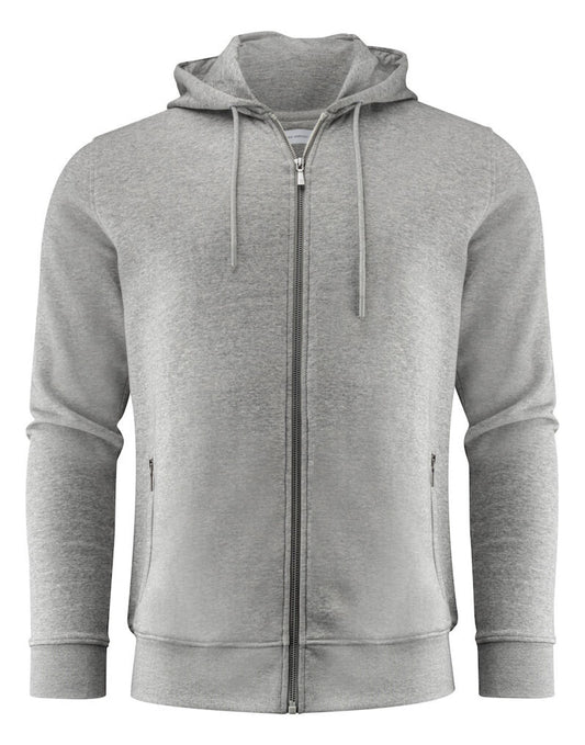 Westwood Heights Zip Hood - Grey Melange