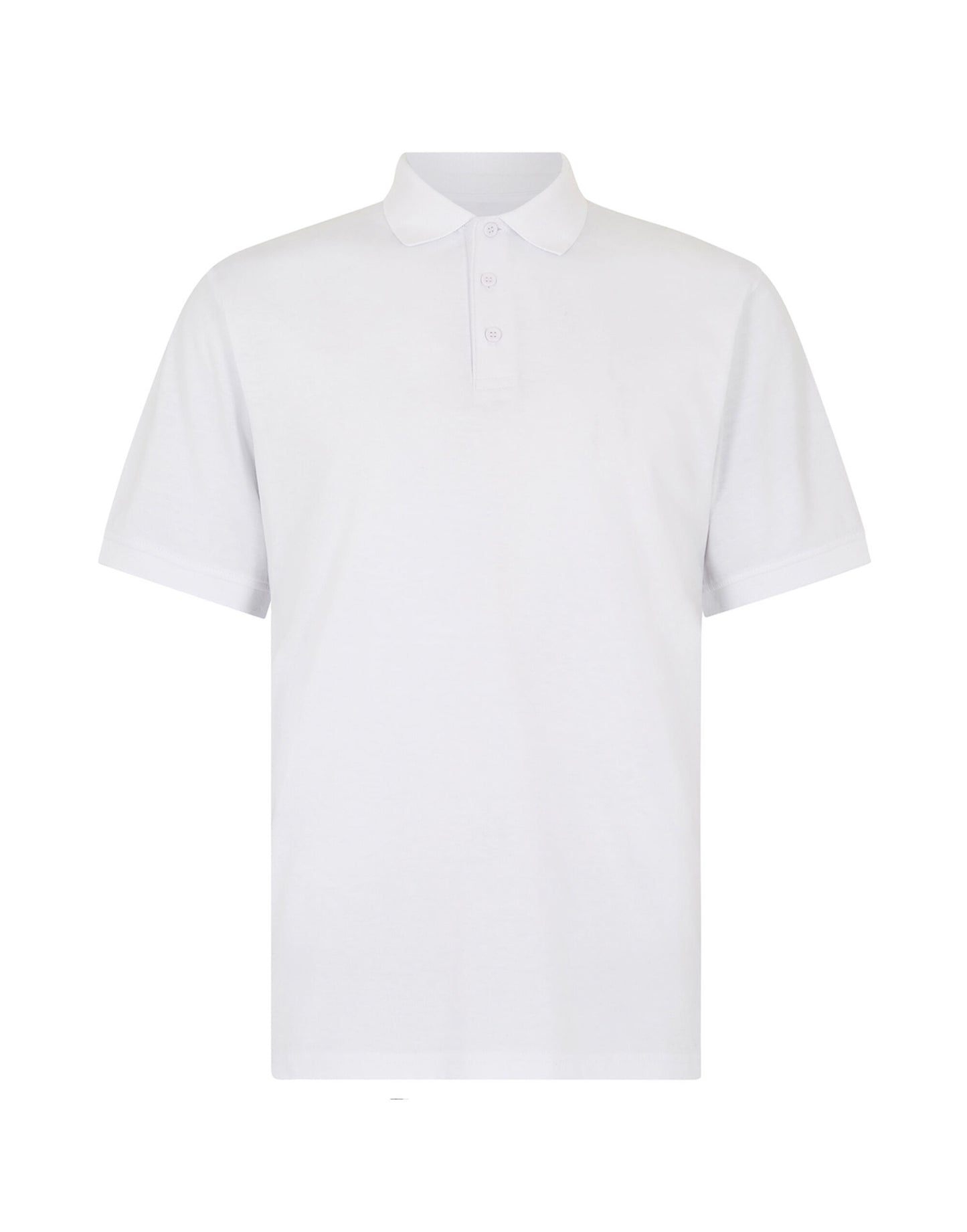 Regular Fit Superwash® 60° Jersey Polo - White