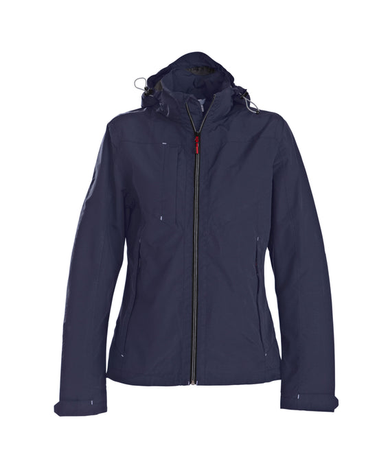 Ladies Flat Track Jacket - Navy