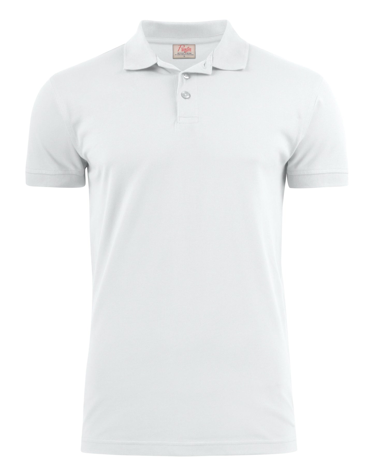 Surf Stretch Polo - White