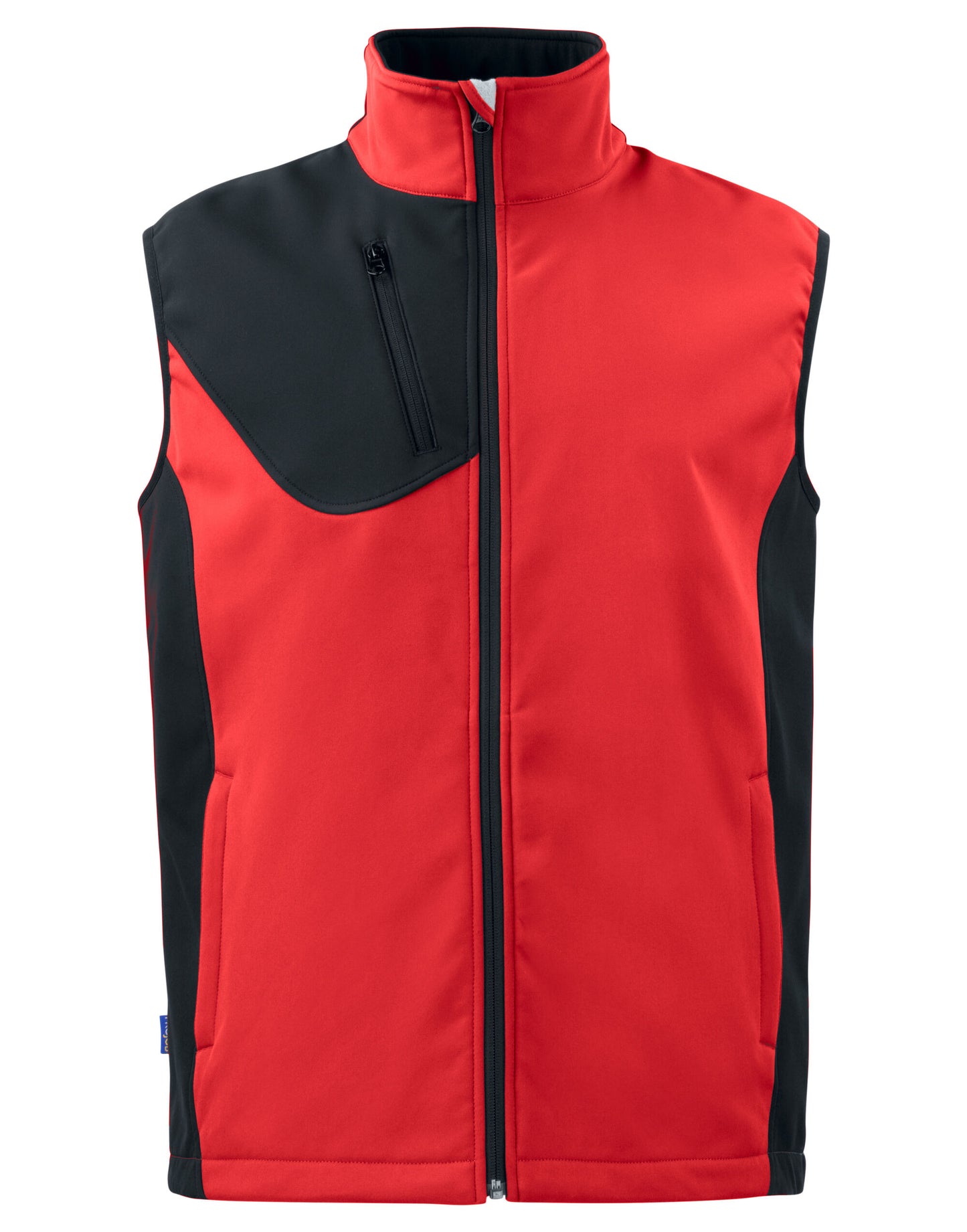Prio 3702 Softshell Vest - Red