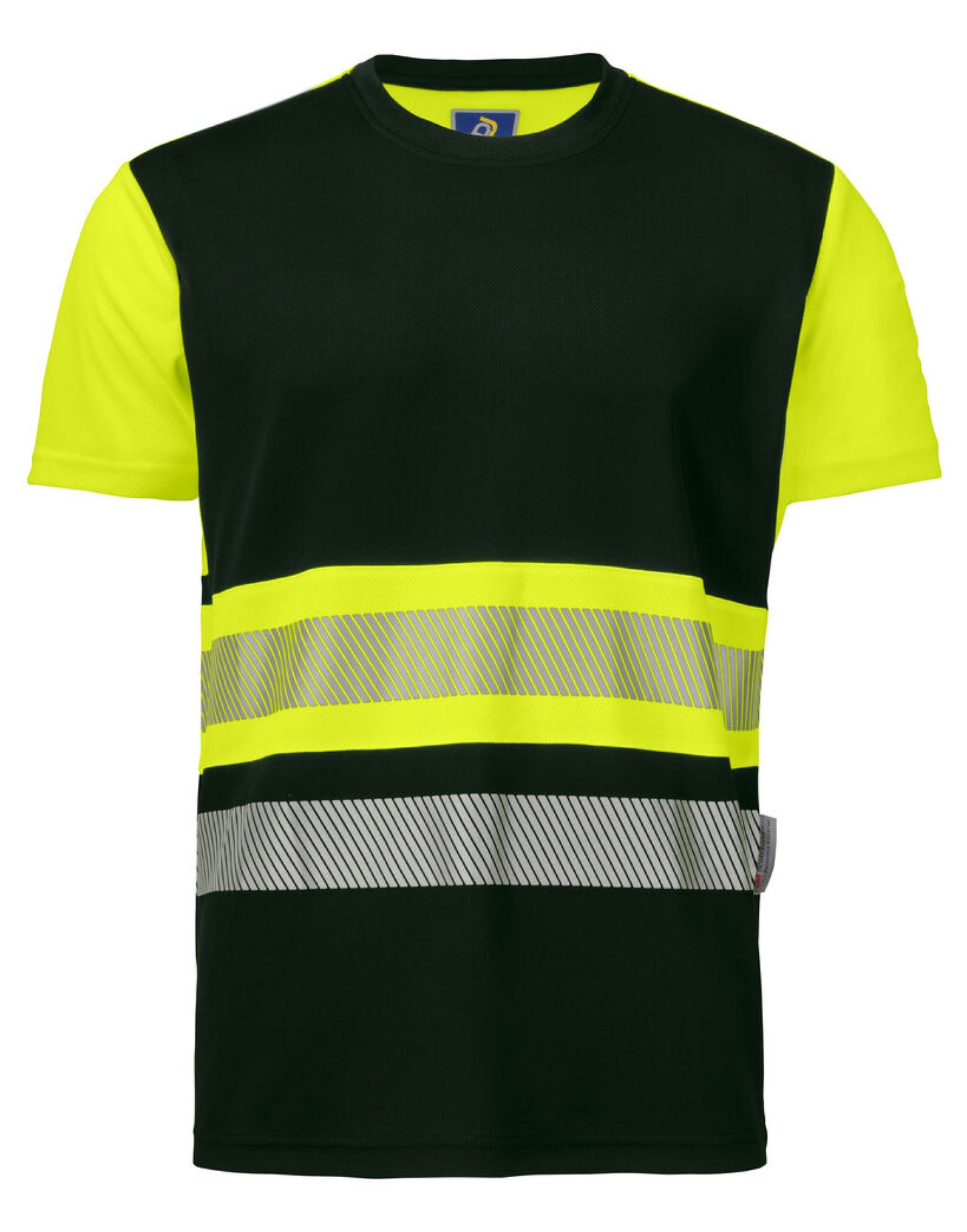 6020 EN ISO 20471 Class 1 T-Shirt - Yellow/Black