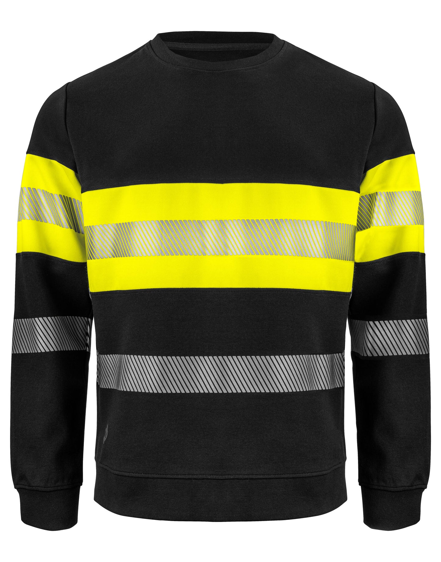 6129 Sweatshirt EN ISO 20471 Class 1 - Yellow/Black