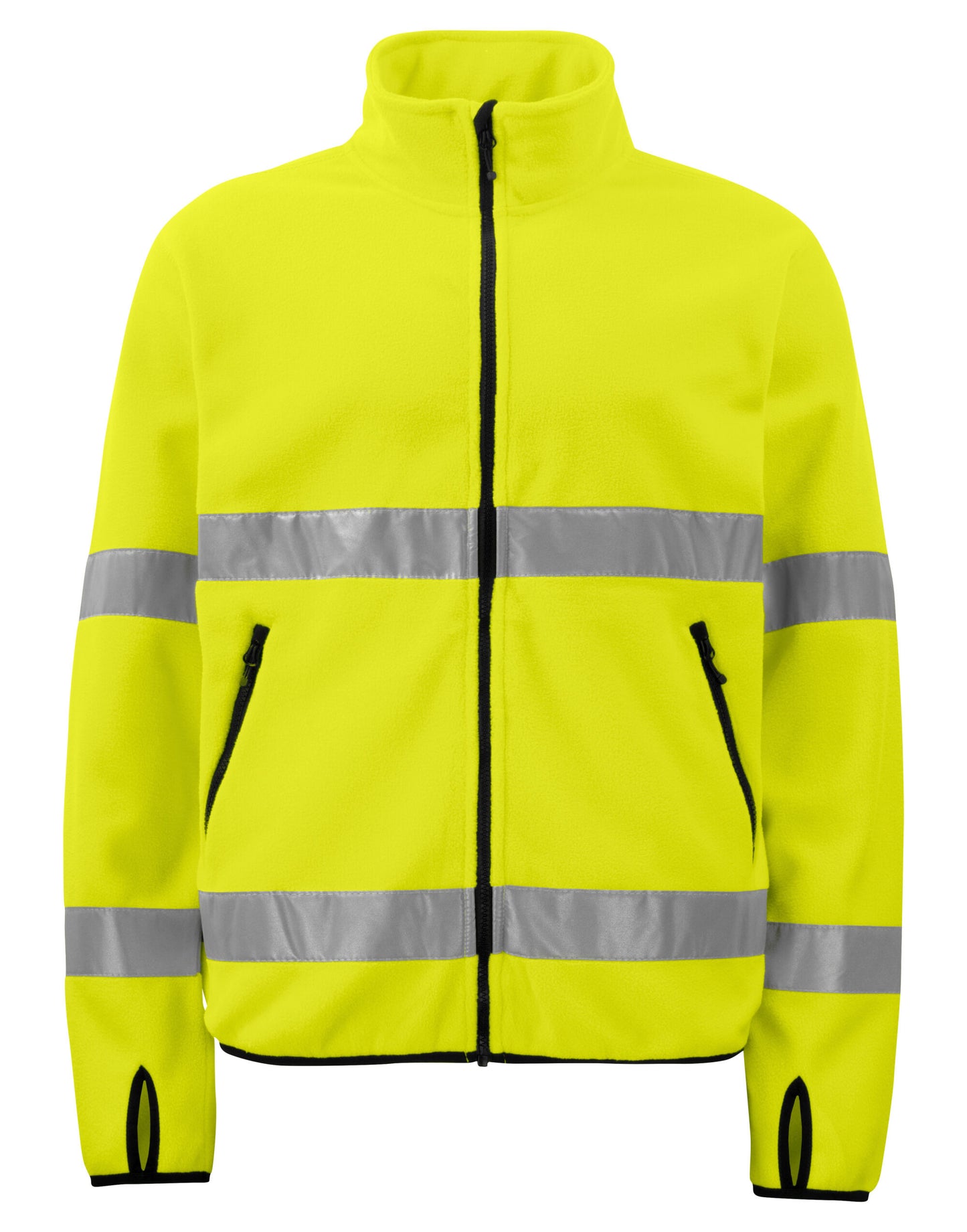 Prio 6327 Fleece Jacket EN ISO 20471 Class 3 - Yellow/Black