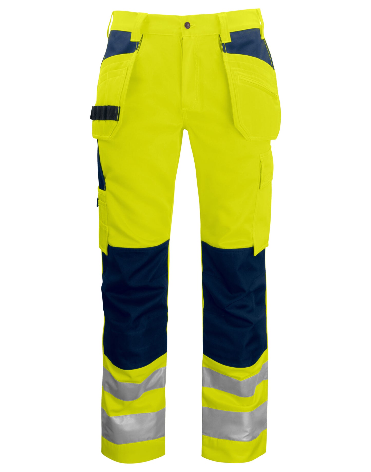 Prio 6531 EN 1S0 20471 Waistpants Class 2 - Yellow/Navy