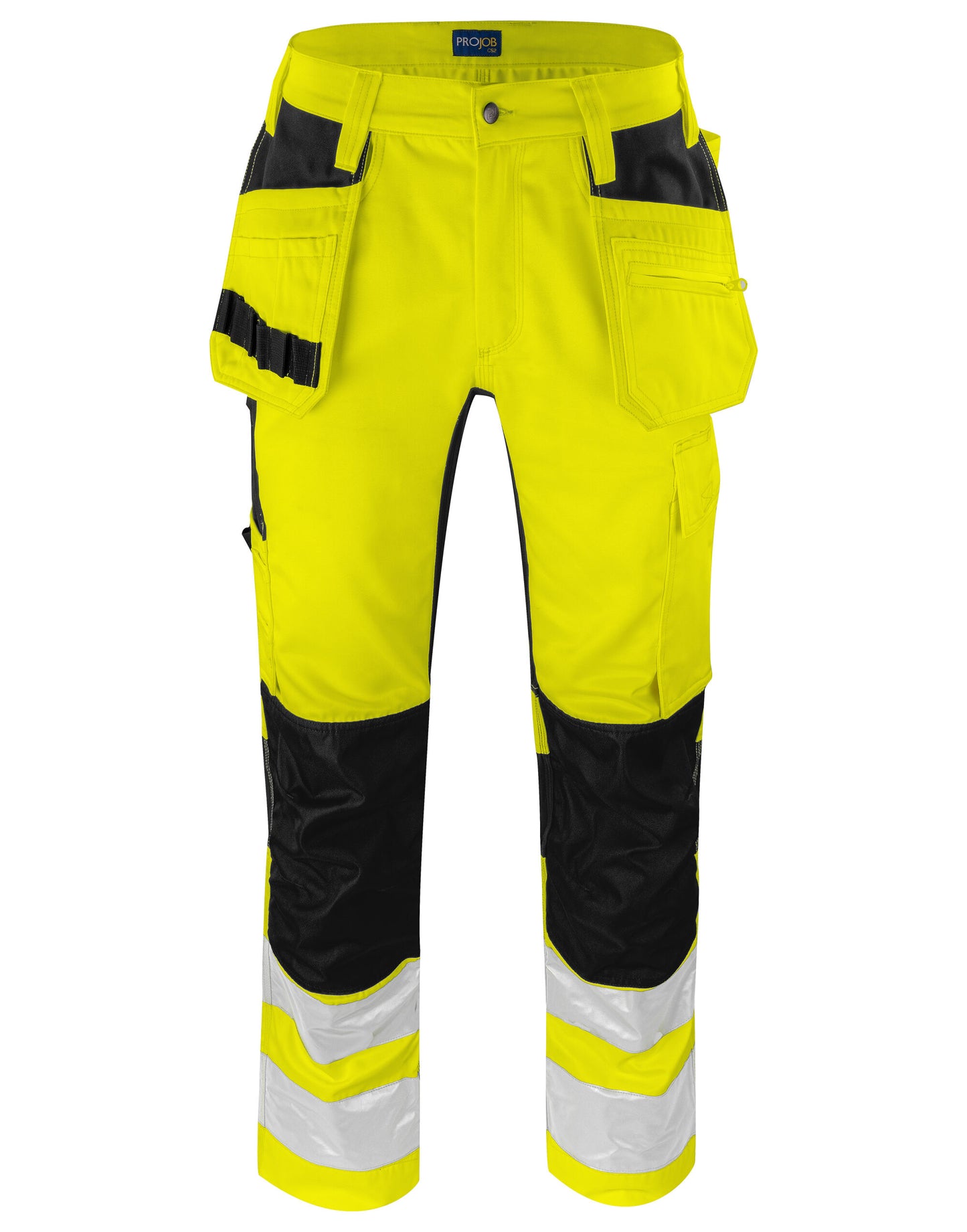 Prio 6570 Waistpant Stretch Class 2 - Yellow/Black