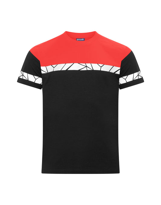 Progression 7001 T-Shirt - Black/Red