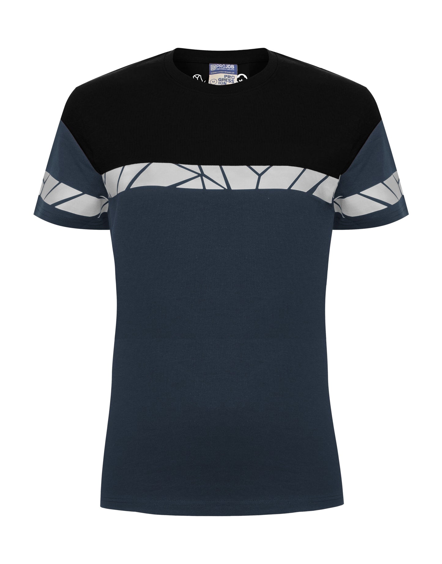 Progression 7005 Ladies T-Shirt - Navy/Black