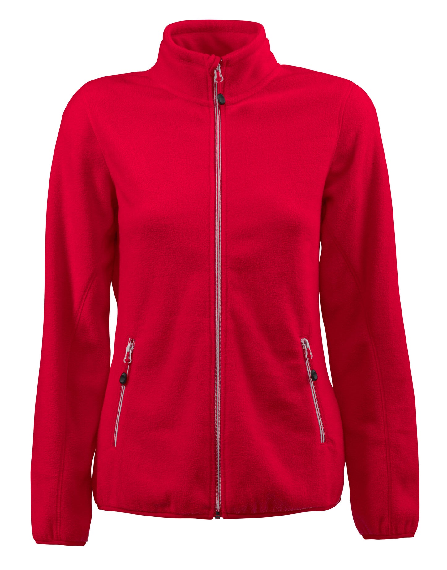 Ladies Rocket Full Zip Fleece - Red