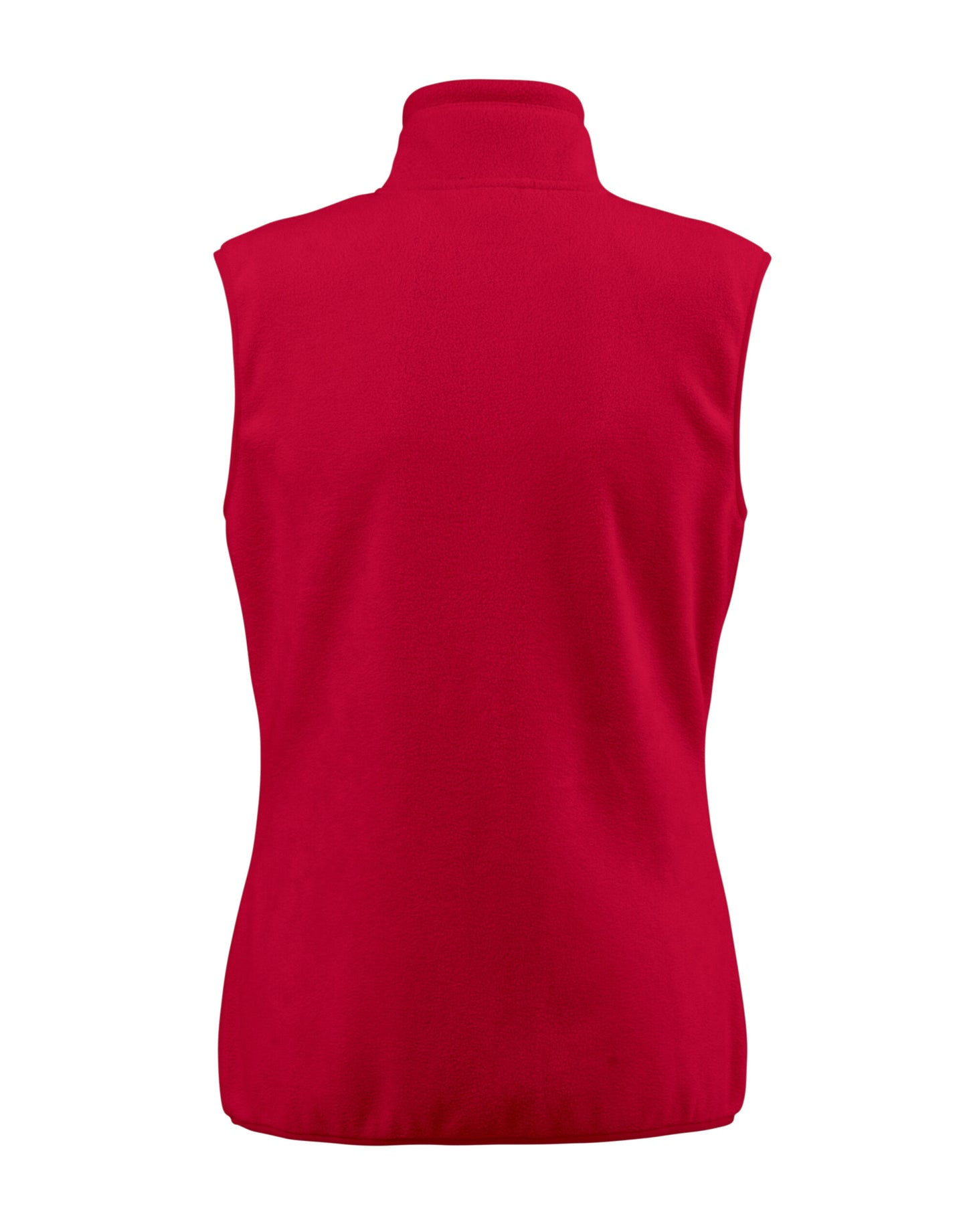 Ladies Sideflip Fleece Vest - Red