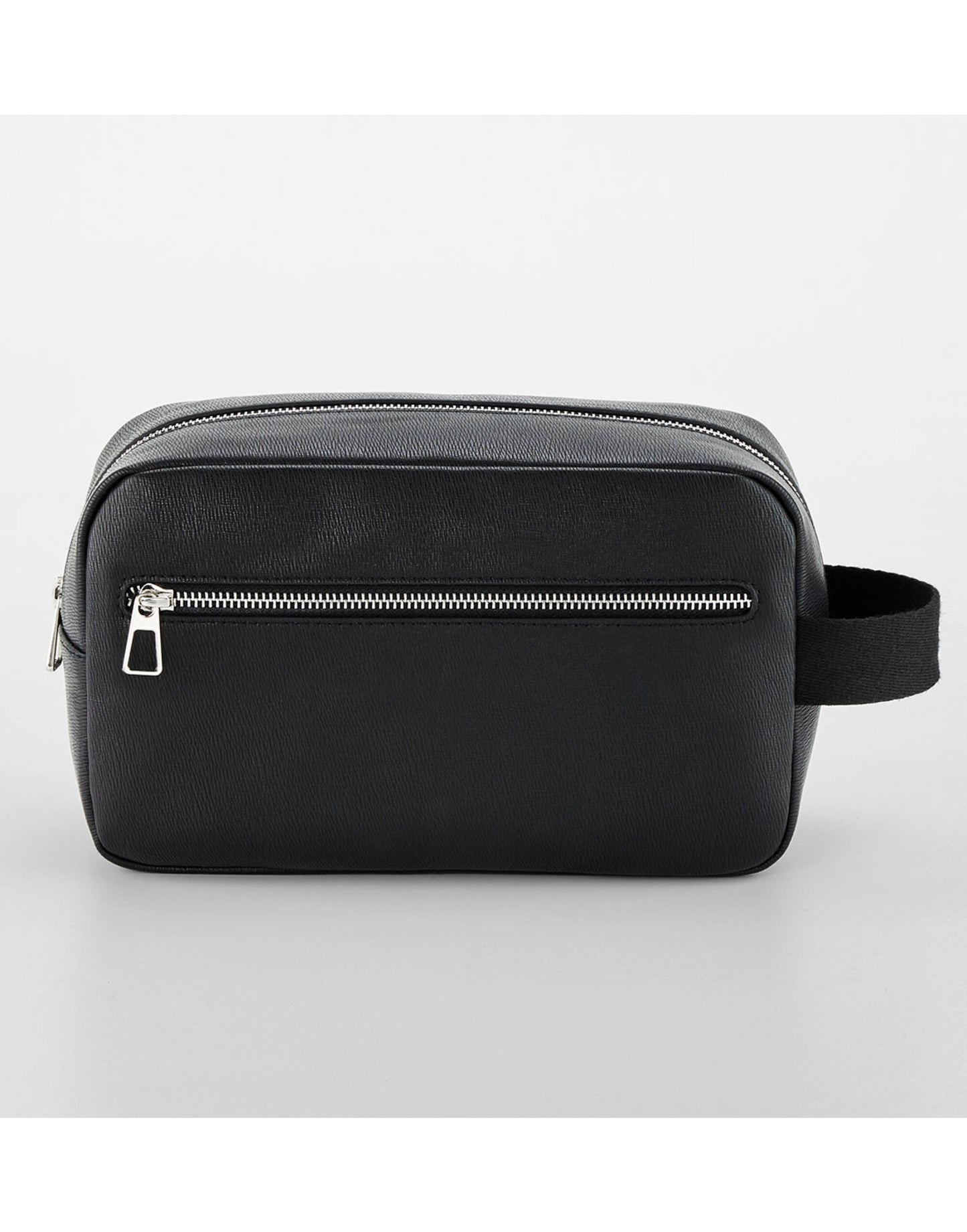 Tailored Luxe Wash Bag - Black