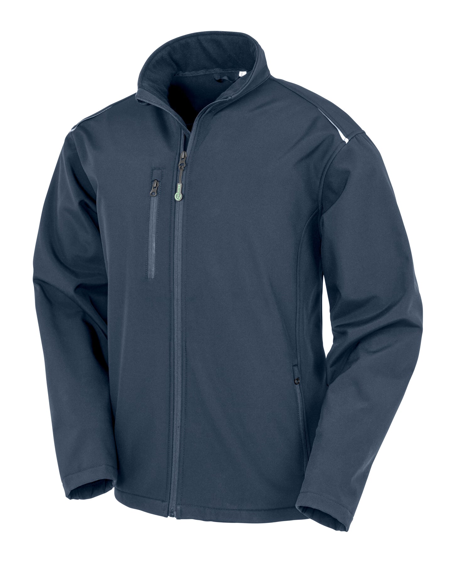 Recycled 3-Layer Printable Softshell Jacket - Navy