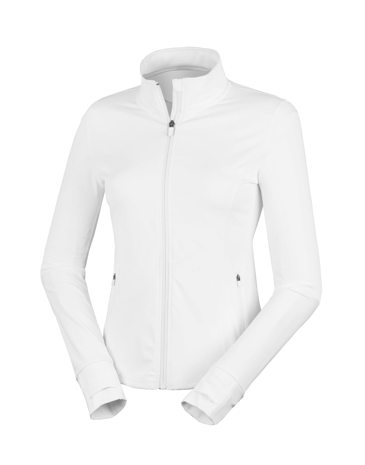Ladies Fitness Jacket - White