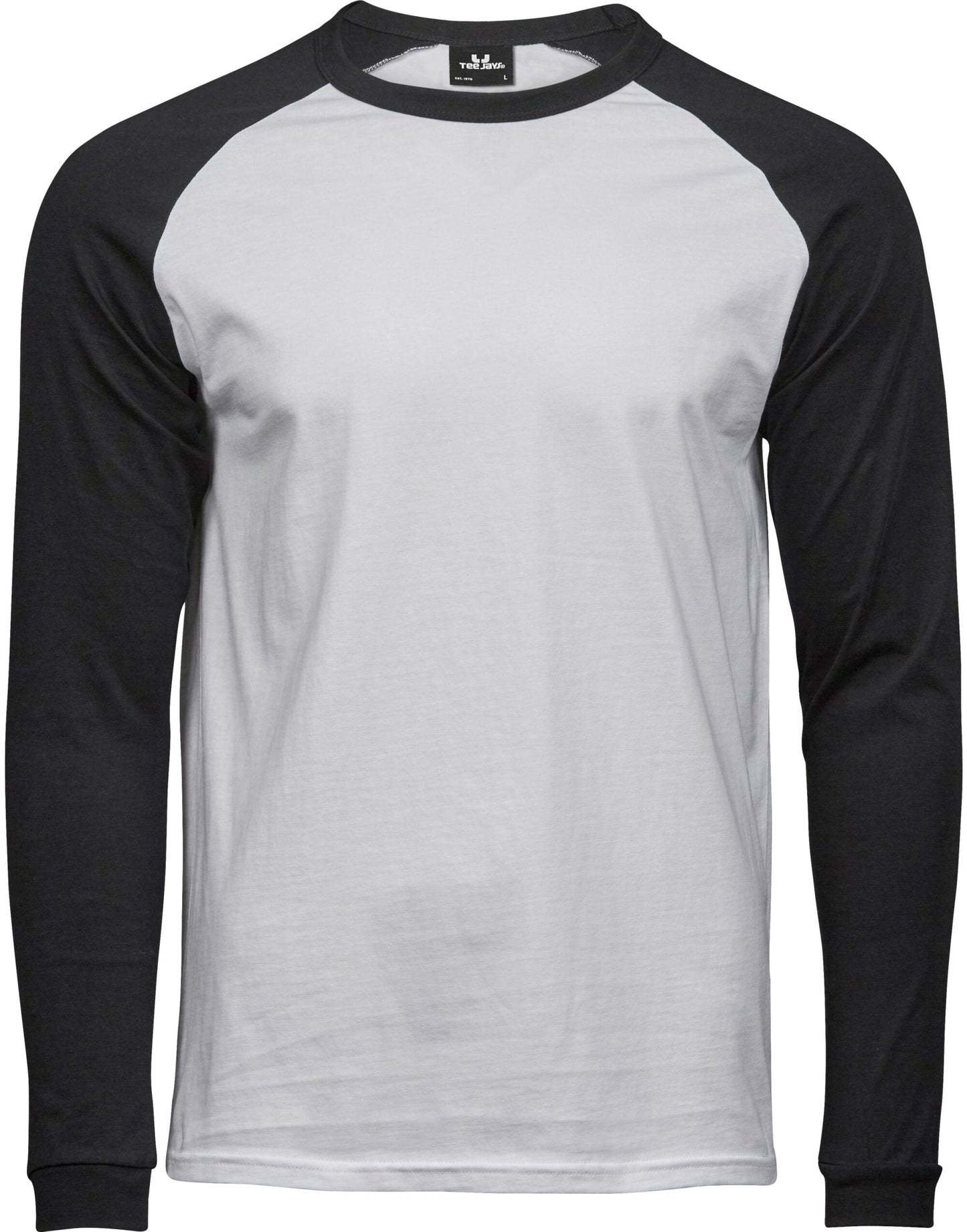 Men's Baseball Tee - White/Black