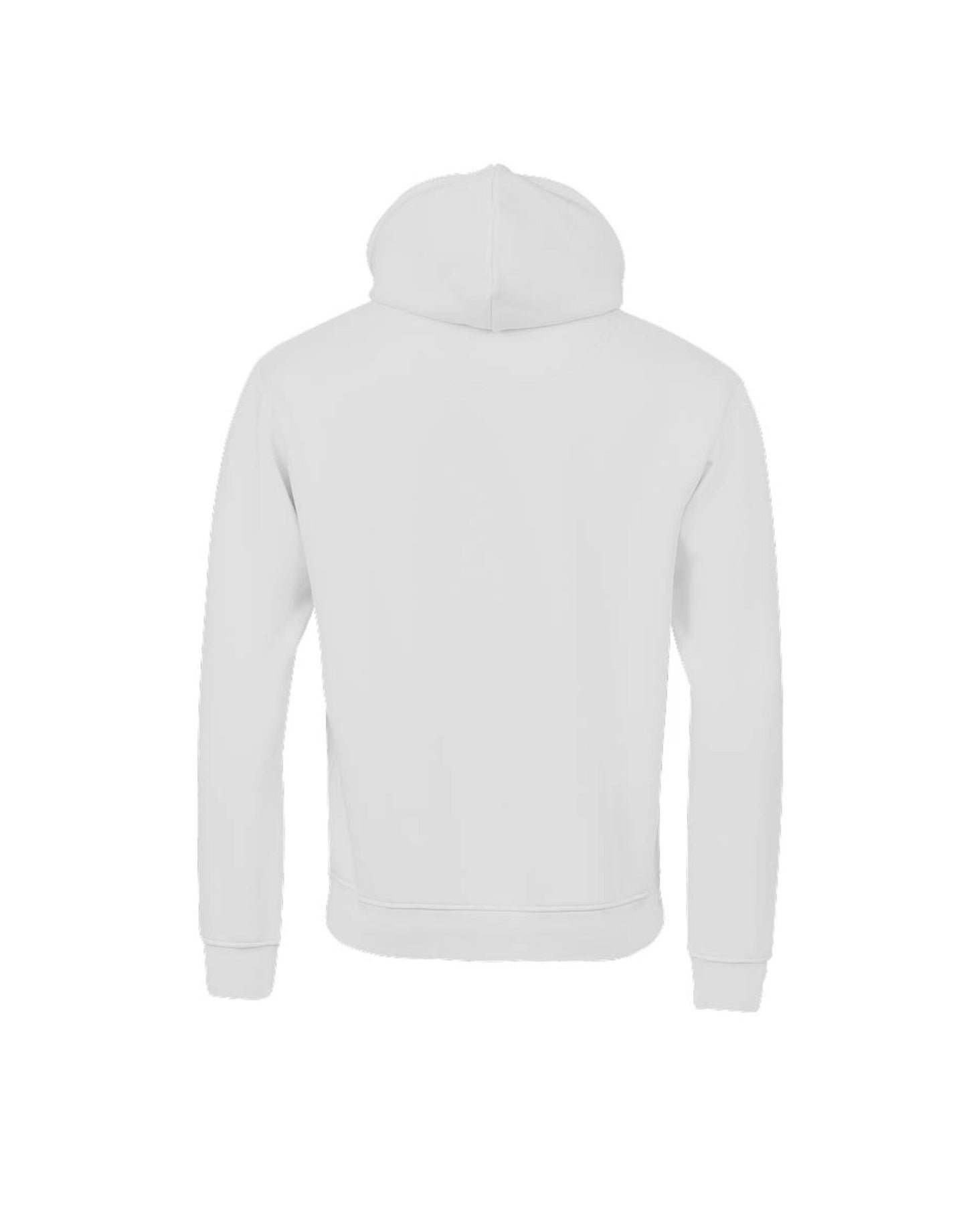 Unlabeled Hooded Sweatshirt - White