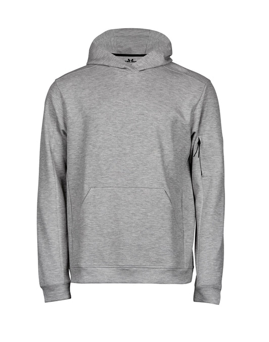 Athletic Hooded Sweat - Heather Grey