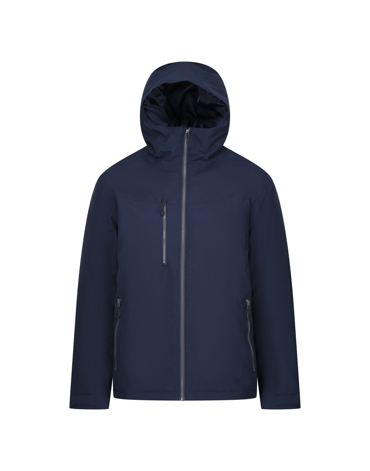 Mens Navigate Insulated Waterproof Jacket - Navy/Seal Grey