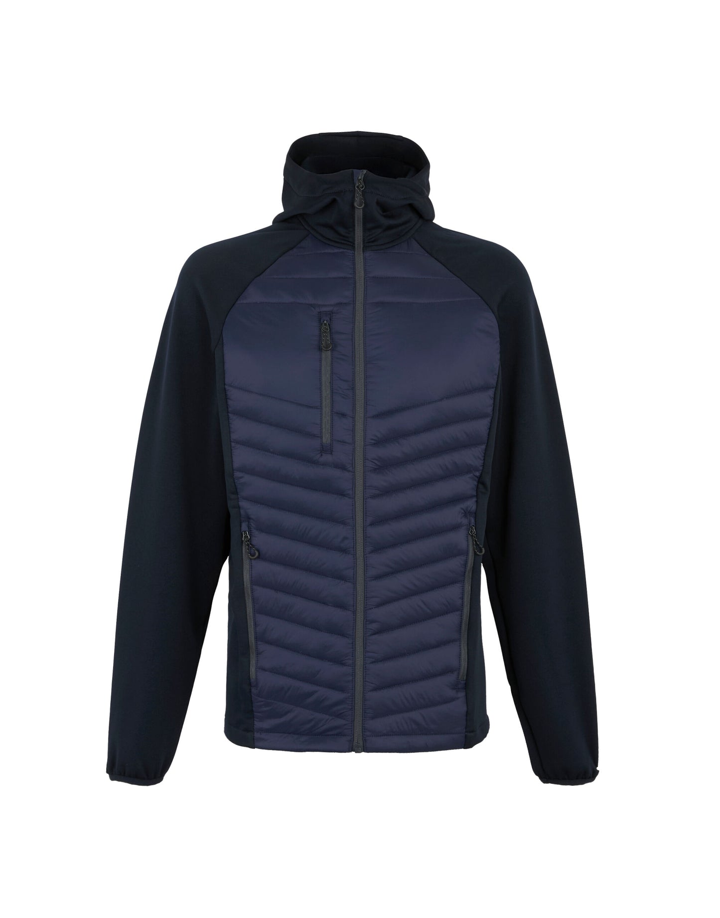 Men's Navigate Thermal Hybrid Jacket - Navy/Seal Grey