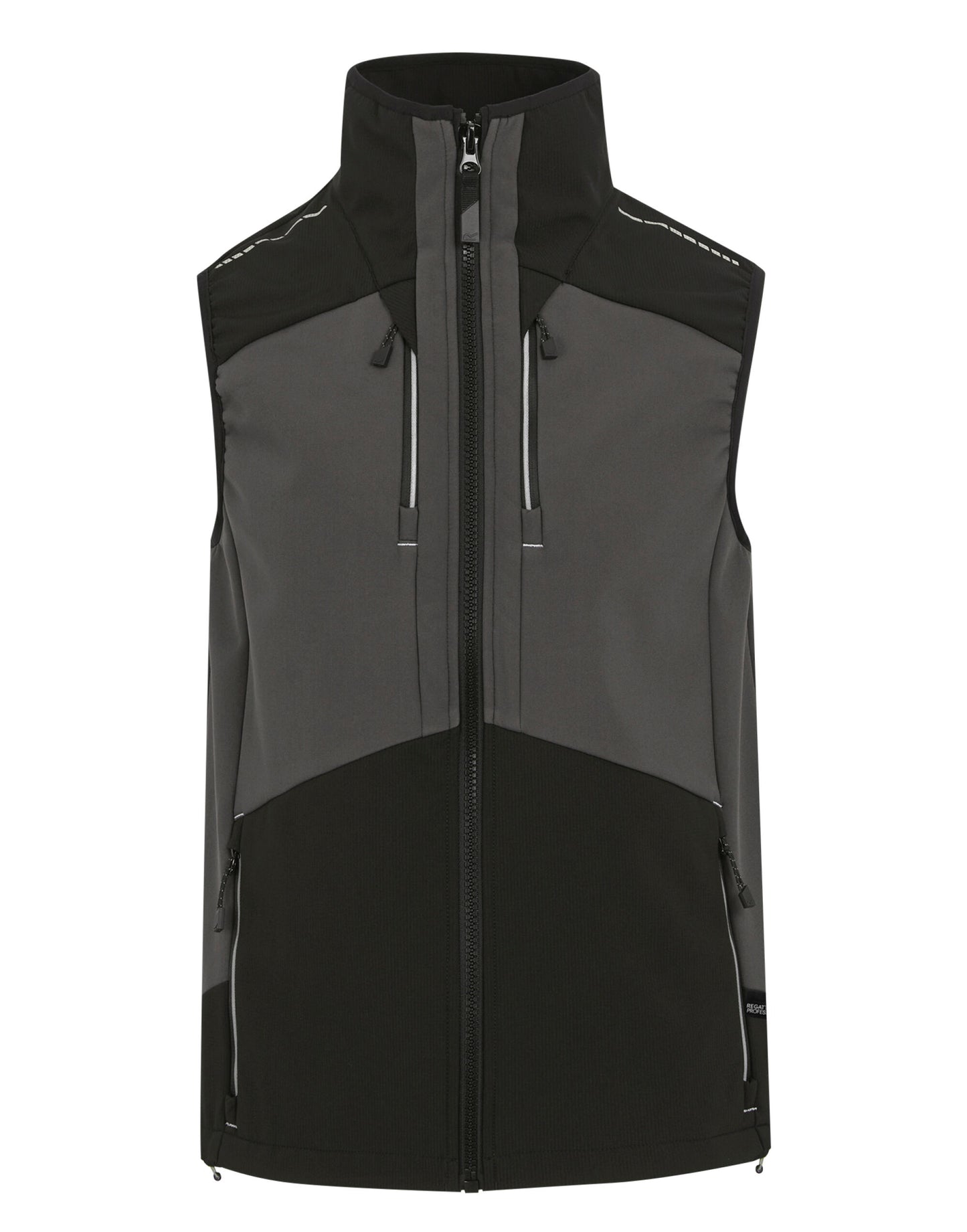 4TEX Stretch 3 Layer Bodywarmer - Slate Grey/Black