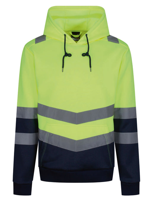 Pro Hi Vis Overhead Hoody - Hi-Vis Yellow