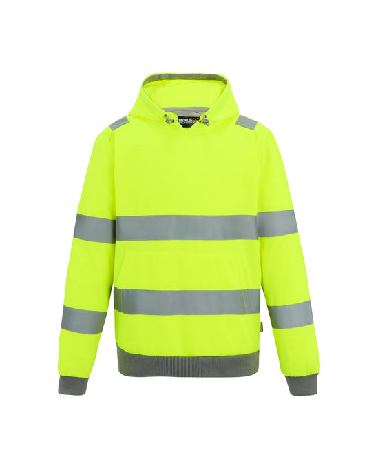 Hi-Vis Pro Contract Hoodie - Hi-Vis Yellow