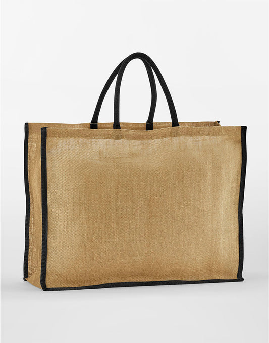 Starch Jute Market Shopper - Natural/Black
