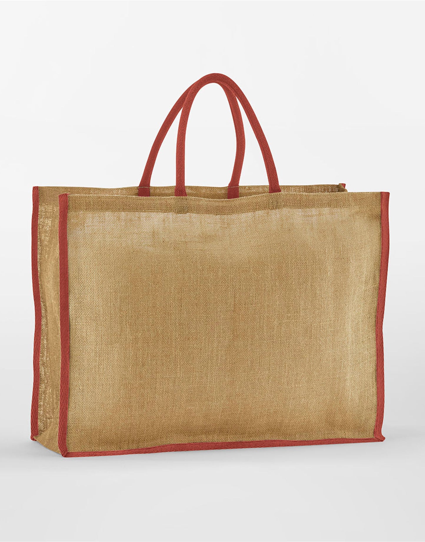 Starch Jute Market Shopper - Natural/Orange Rust