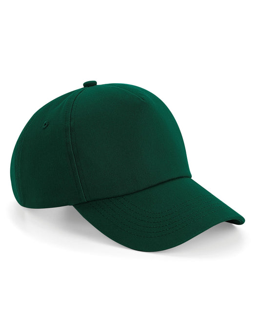 Authentic 5 Panel Cap - Bottle Green