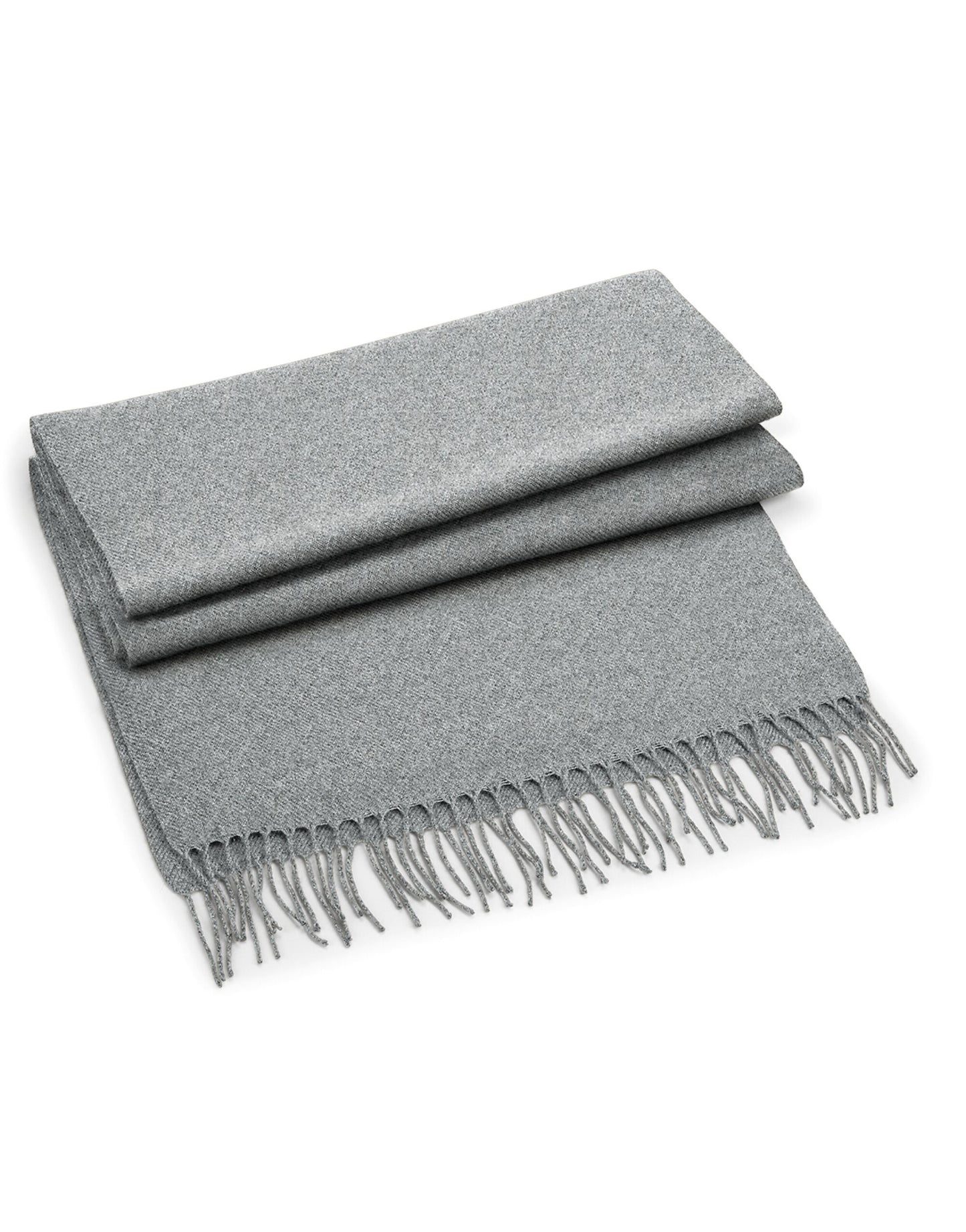 Classic Woven Scarf - Heather Grey