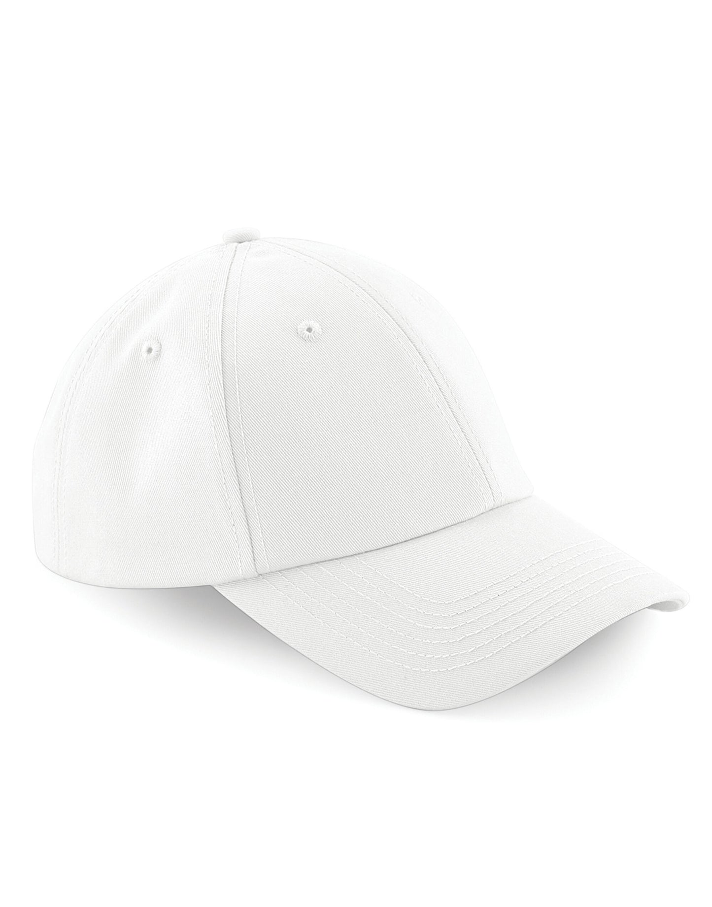 Authentic Baseball Cap - Solid White
