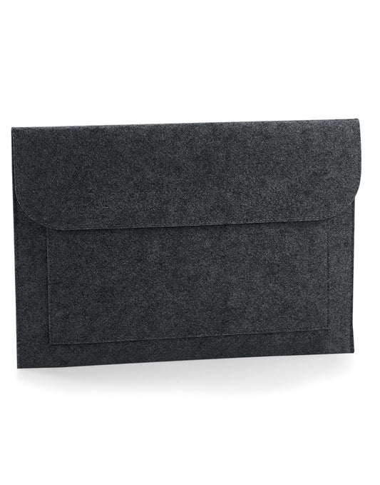 Felt Laptop/Document Slip - Charcoal Melange