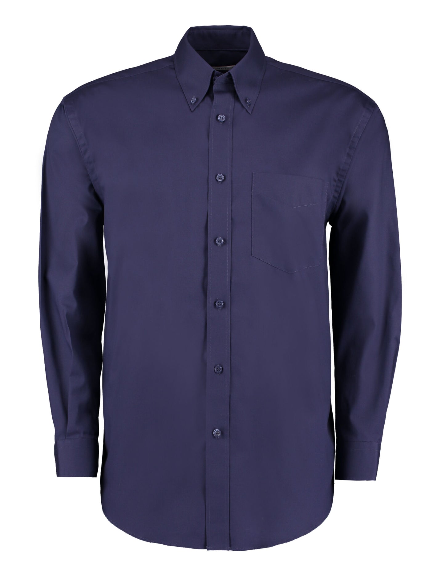 Classic Fit Long Sleeve Premium Oxford Shirt - Midnight Navy