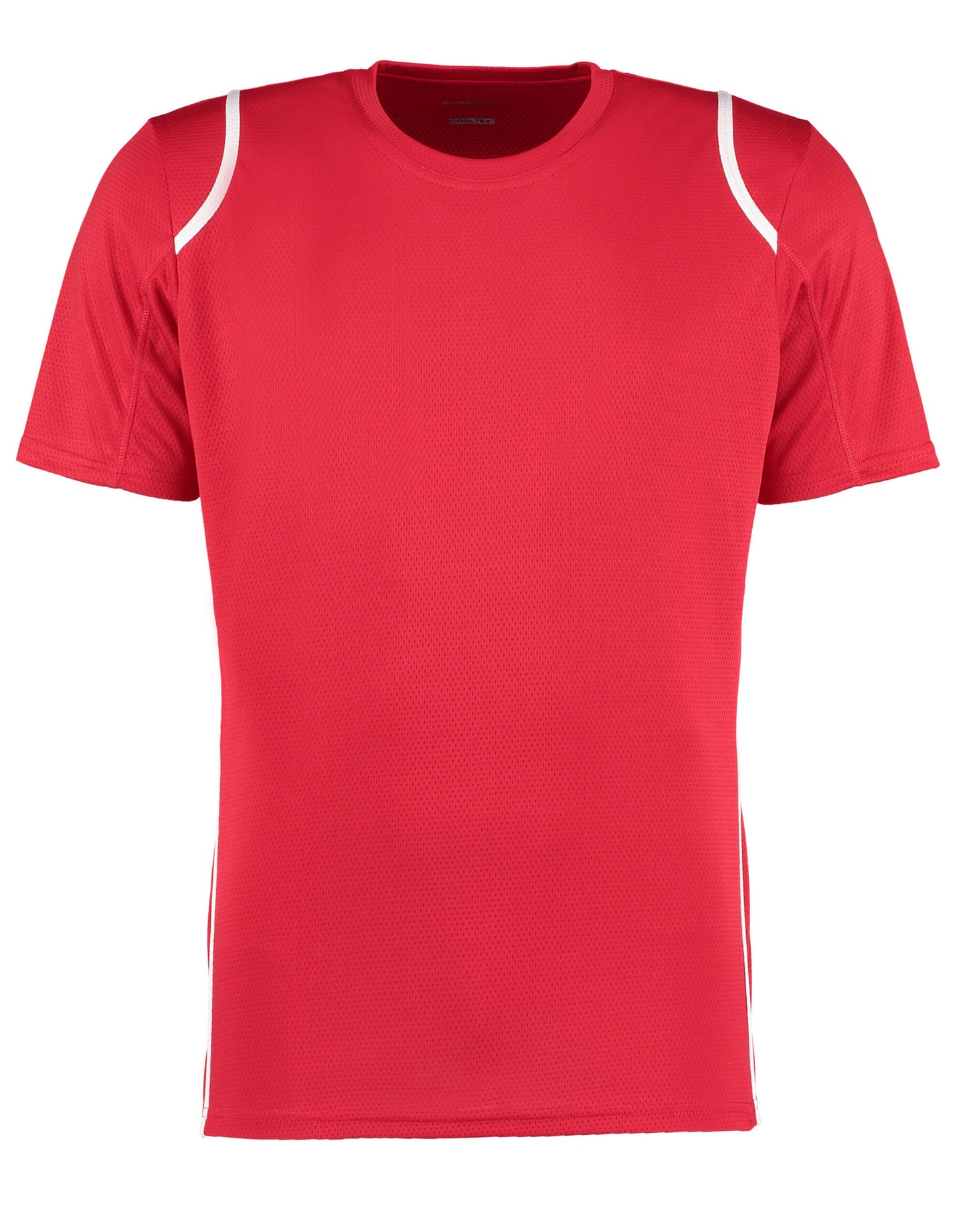 Men's Regular Fit Cooltex® Contrast Tee - Red/White