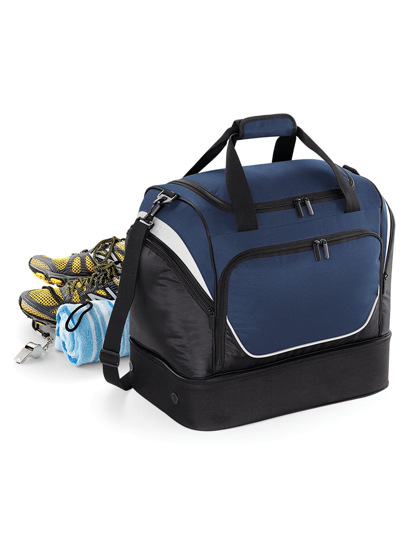 Pro Team Hardbase Holdall - French Navy/Black/White
