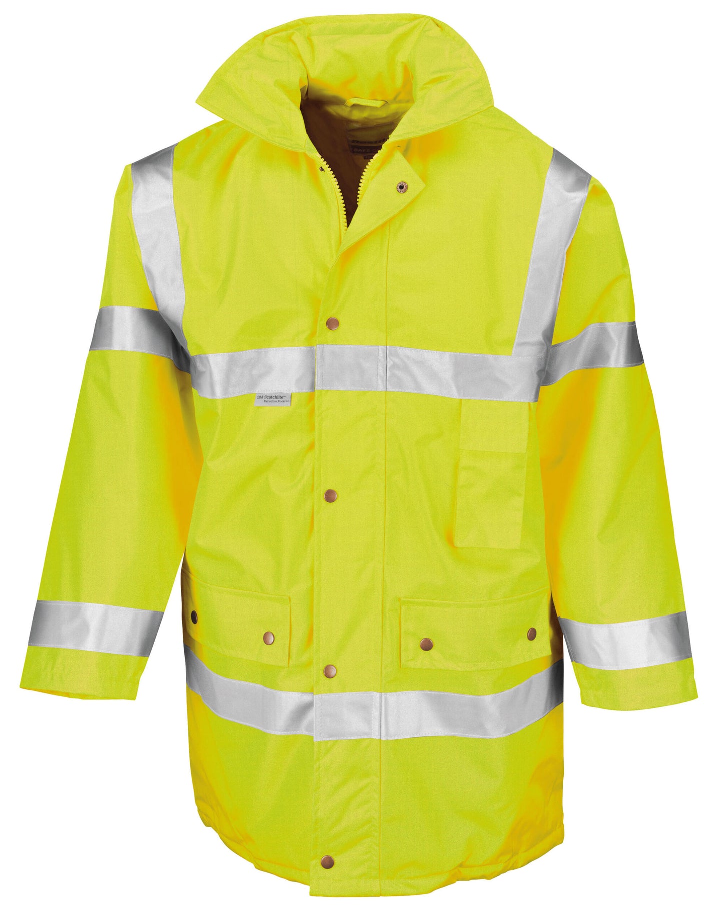 Motorway Coat - Hi-Vis Yellow