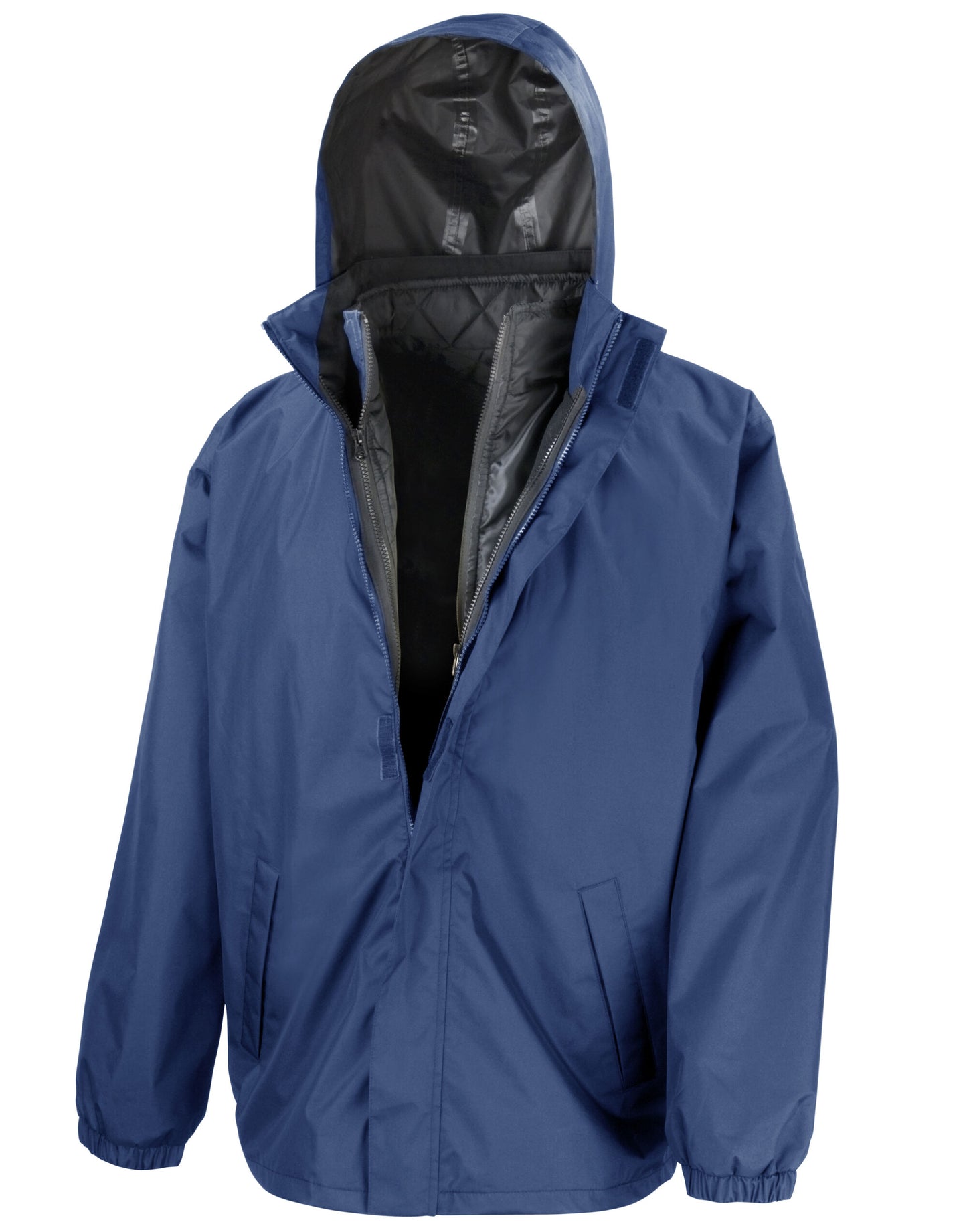 3-in-1 Jacket With Quilted Bodywarmer - Navy
