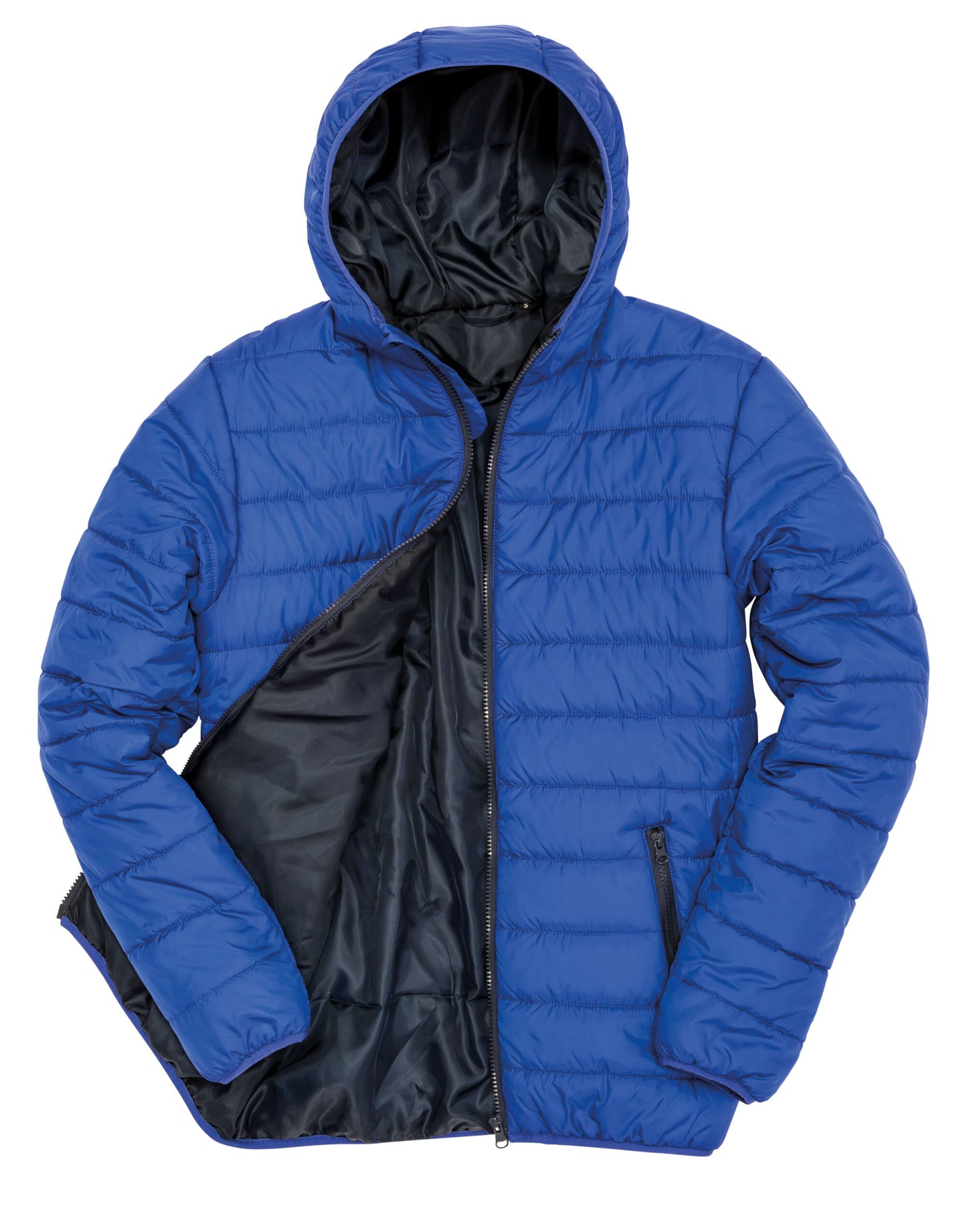 Men's Soft Padded Jacket - Royal/Navy