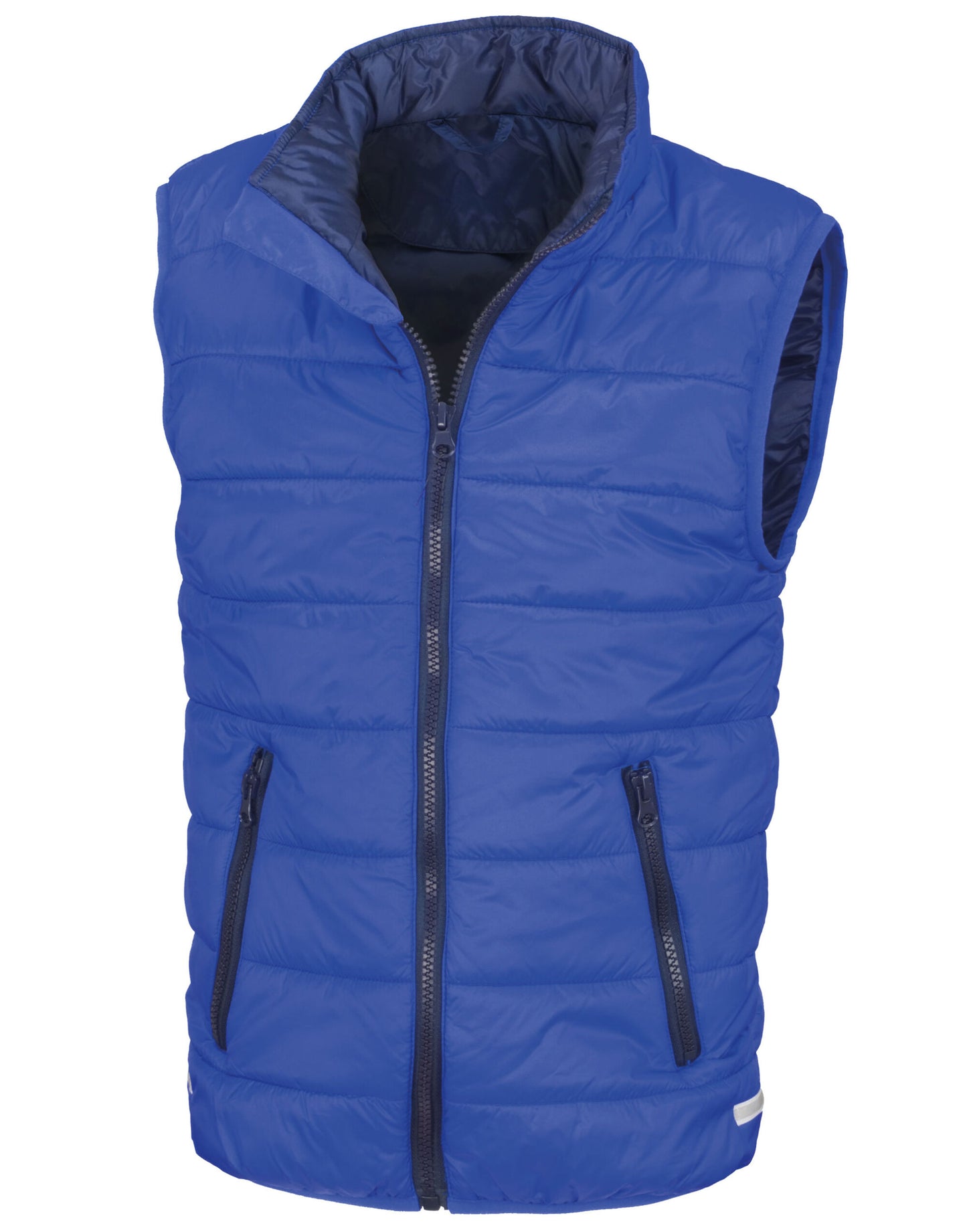 Child's Padded Bodywarmer - Royal/Navy