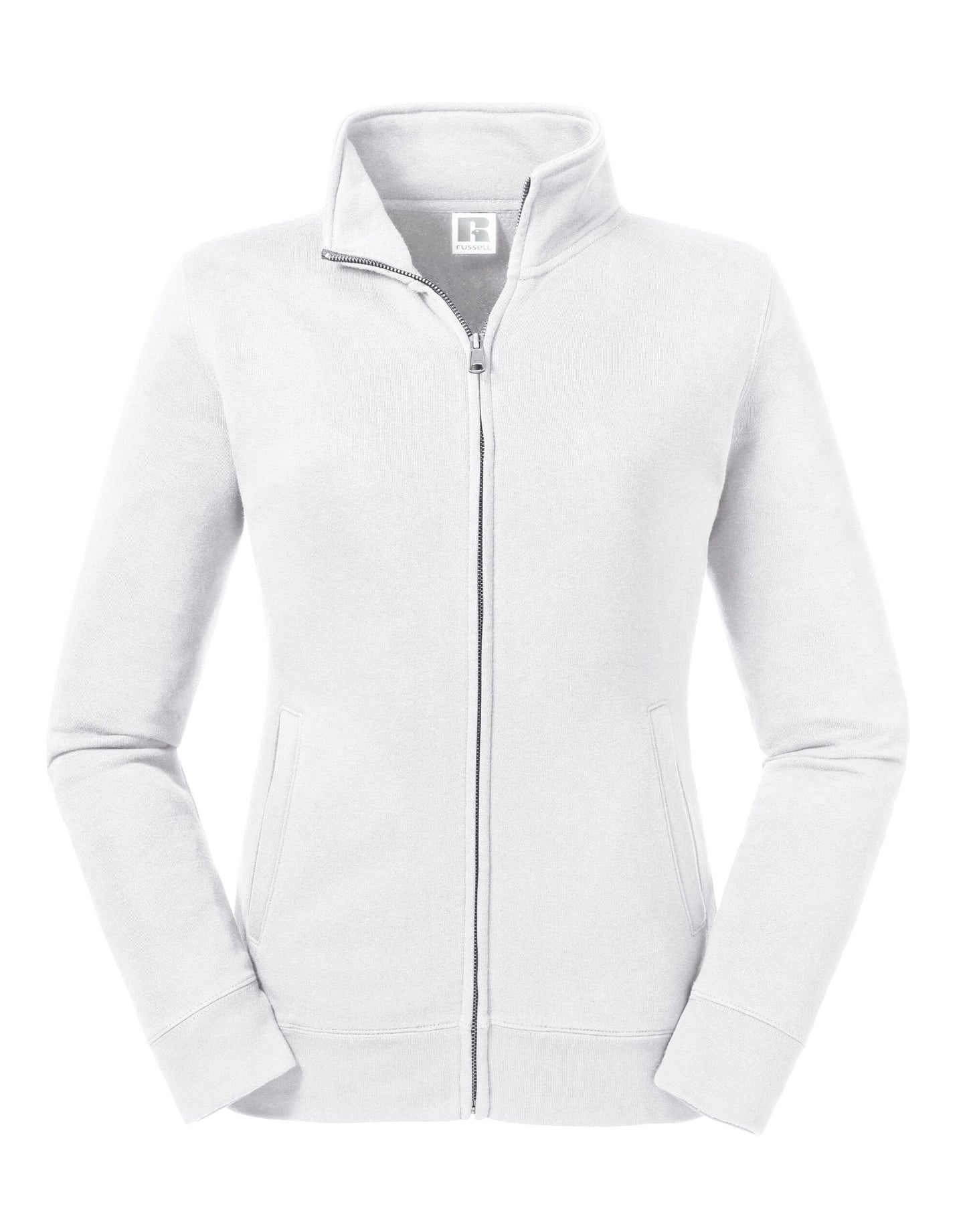 Ladies' Authentic Sweat Jacket - White