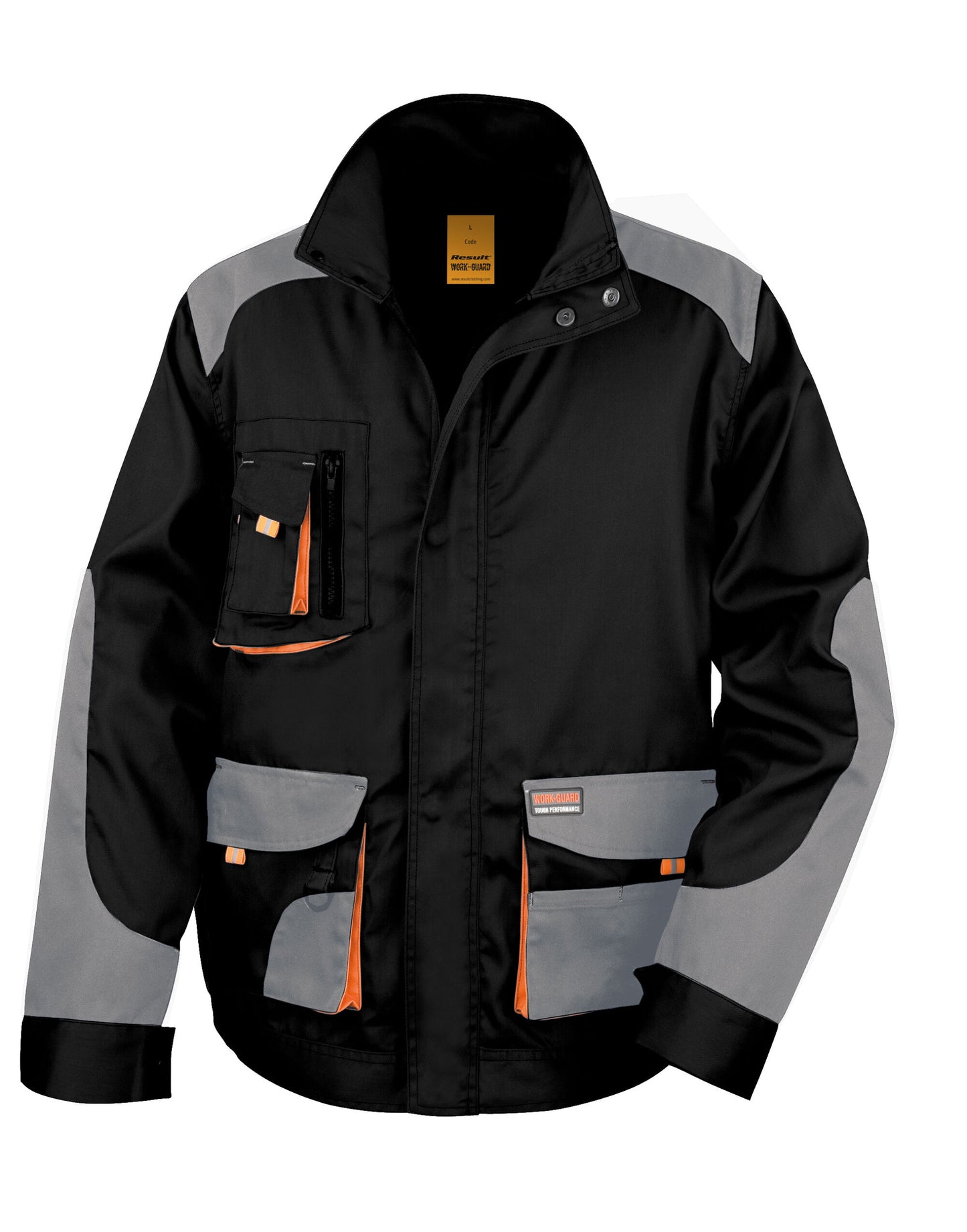 Lite Jacket - Black/Grey/Orange