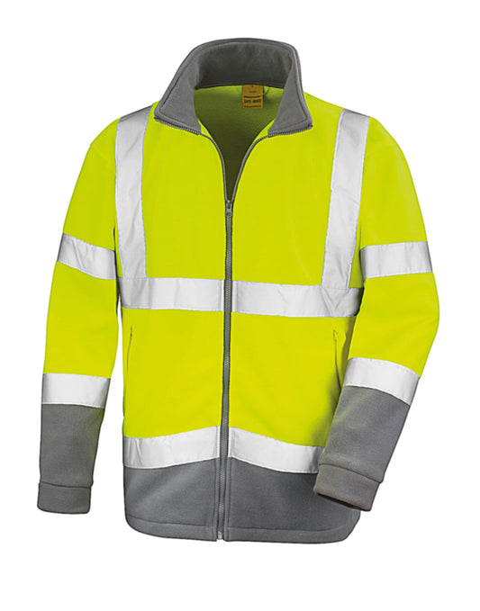 Safety Microfleece - Fluro Yellow